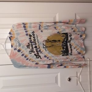 NWOT Disney Nightmare Before Christmas long sleeve tie dye shirt